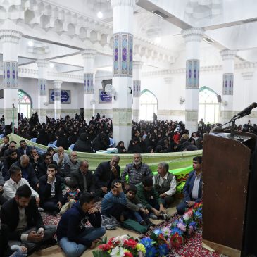 گزارش تصویری حضور تولیت آستان قدس رضوی در جمع مردم شهرستان راور کرمان